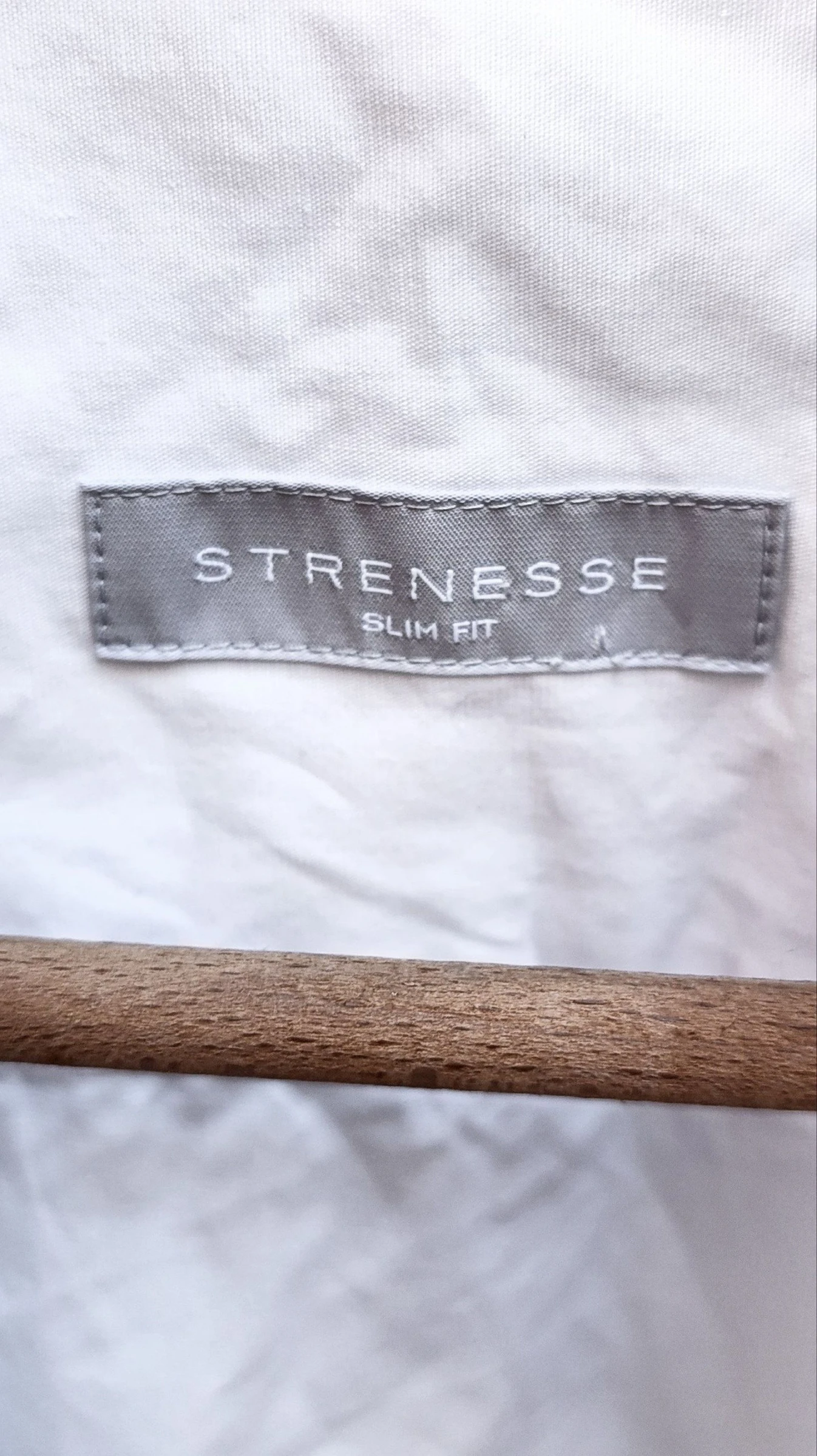 Strenesse Slim Fit wit overhemd - Maat M (Katoen) – photo 5